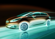 Kia Carens - sketches 2012 01